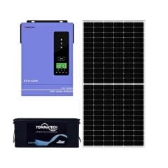 Solar Sanal Market 3 kW Lityum Solar Paket