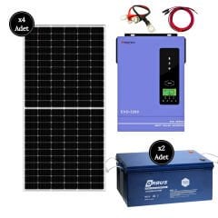 Solar Sanal Market 3 Kw Solar Paket