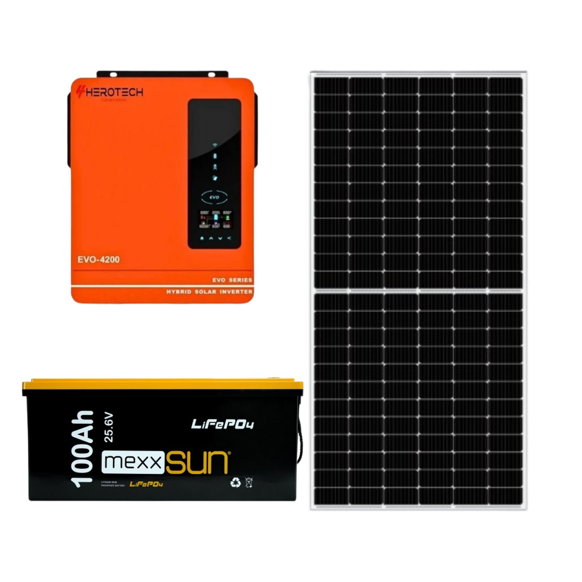 Solar Sanal Market 4 kW Büyütülebilir Eco Solar Paket