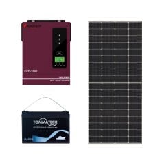 Solar Sanal Market 2 kW Karavan Solar Paket