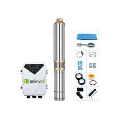 Solinved DC Pompa 3 İNÇ - 72 VOLT - 600 WATT - 3,8 TON - HMAX: 80 MT - OUTLET: 1,25