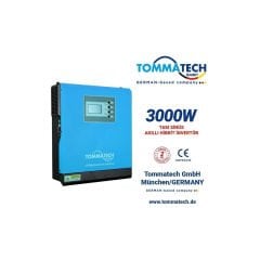 Tommatech New K Serisi 3 KW 3000 W WATT 24V Akıllı Inverter
