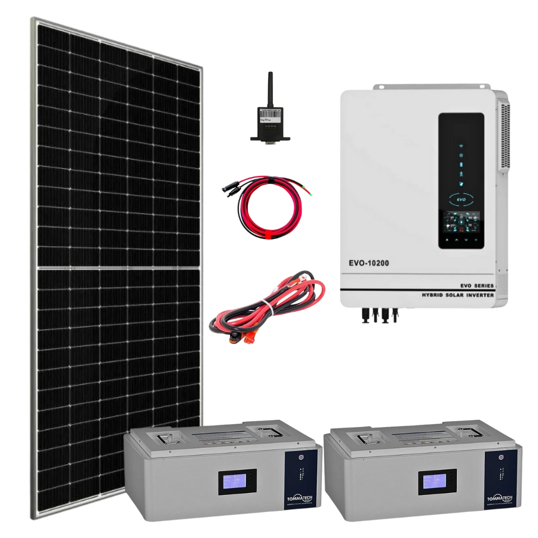 Solar Sanal Market 10 kW Bağ Evi Solar Paket