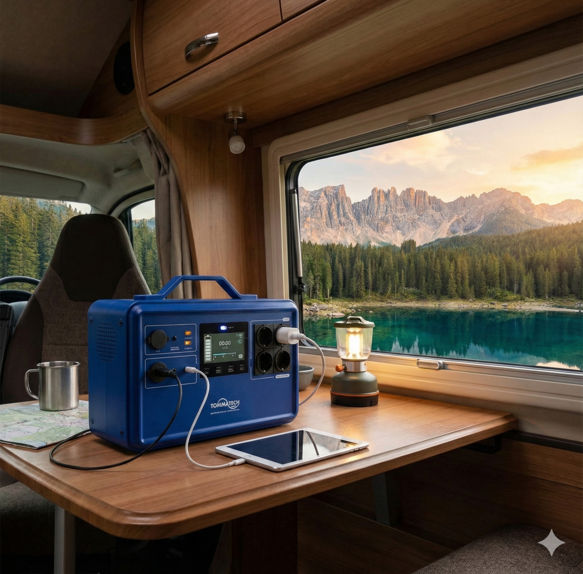 TommaTech Kolay Yaşam Serisi 2240Wh Taşınabilir Güç Kaynağı