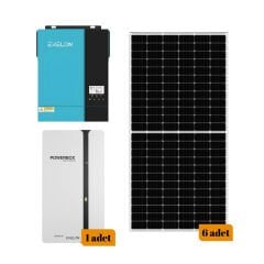 Solar Sanal Market 6.2 kW Lityum Eco Karavan ve Bağ Evi Solar Paket - 2
