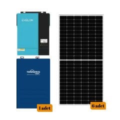 Solar Sanal Market 6.2 kW Lityum Eco Solar Paket-2
