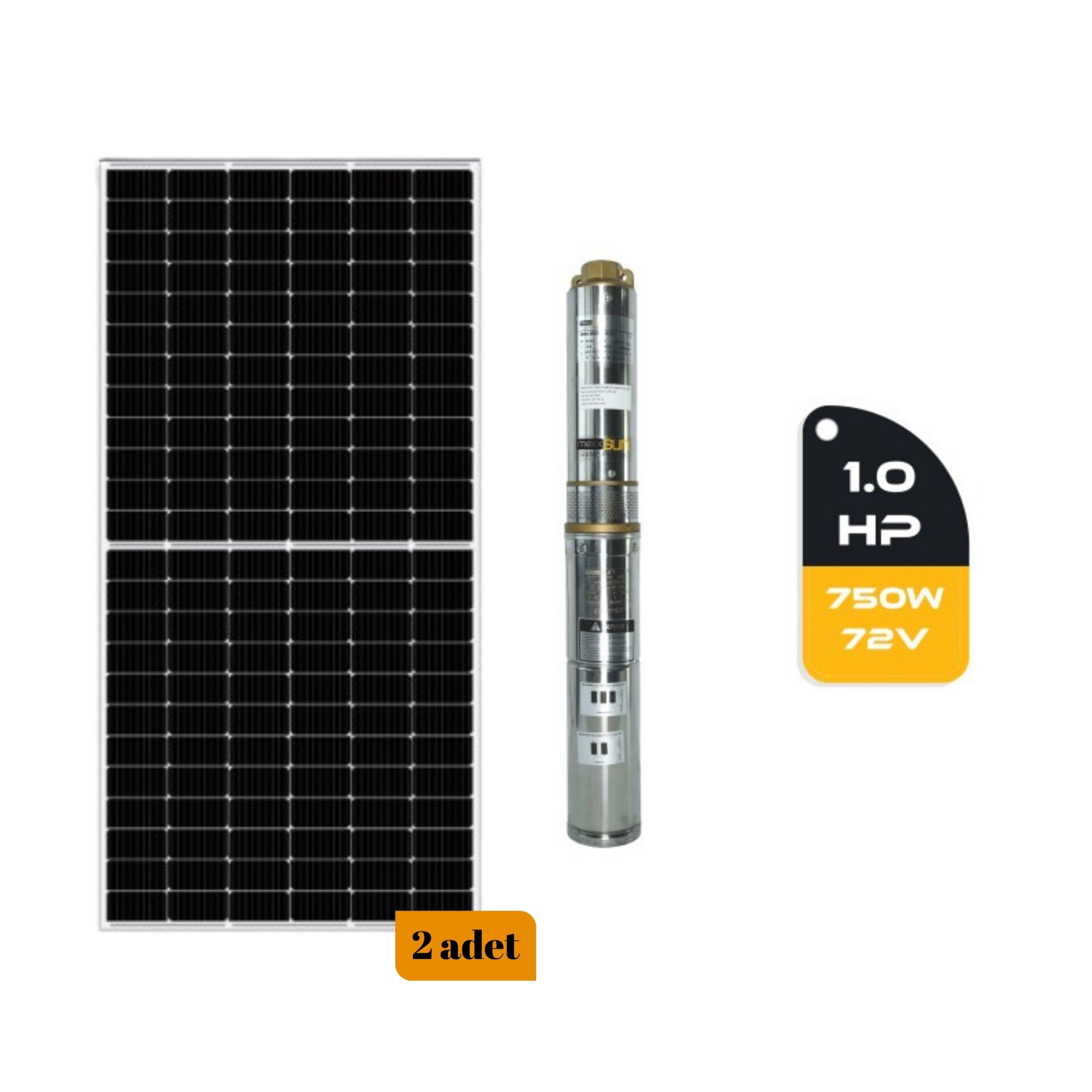 DC Pompa Paketi 1Hp