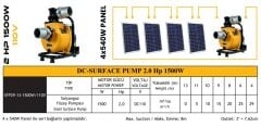 DC Yüzey Pompa Paketi 2Hp