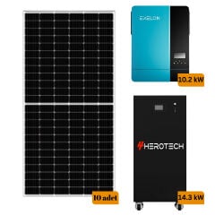 Solar Sanal Market 10 kW Villa Solar Paket-2