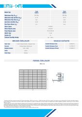 Suneng 250 Watt Halfcut Perc Monokristal Güneş Paneli