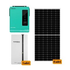 Solar Sanal Market 6.2 kW Lityum Solar Paket